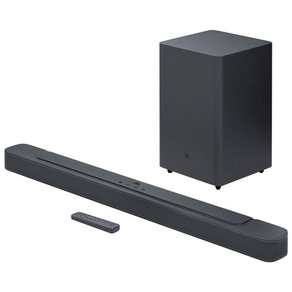 JBL Deep Bass 300-Watt 2.1 Channel Sound Bar with Wireless Subwoofer