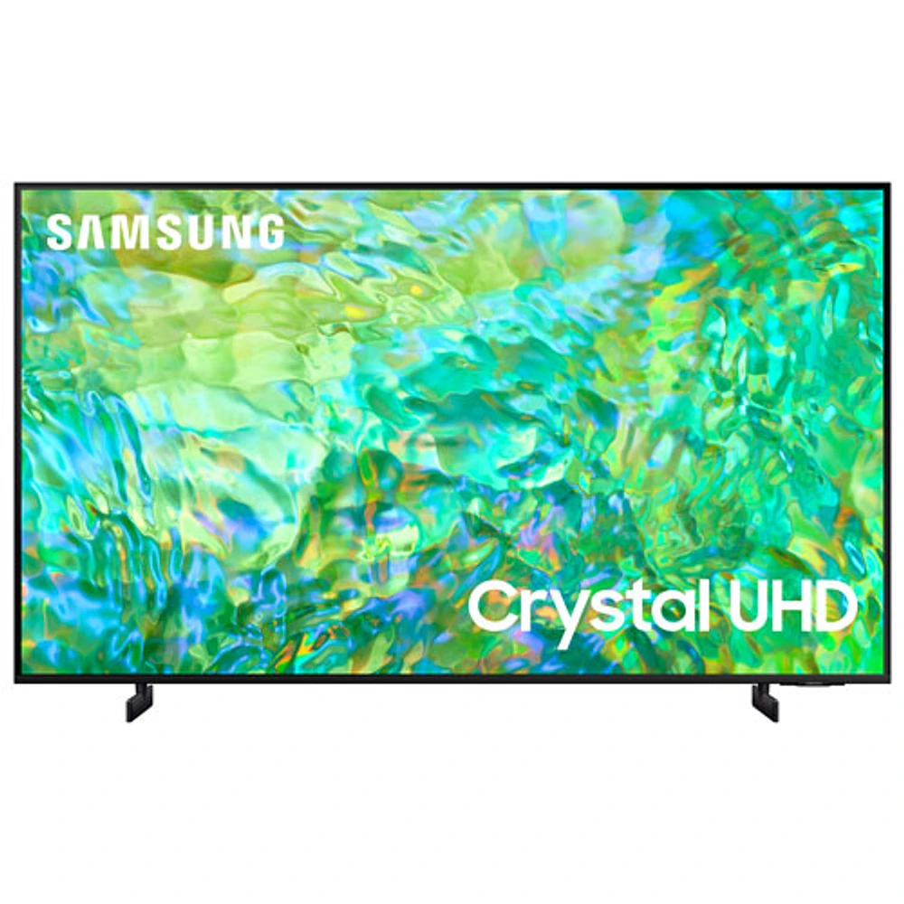 Téléviseur intelligent Tizen HDR DEL UHD 4K de 50 po de Samsung (UN50CU8000FXZC) - 2023