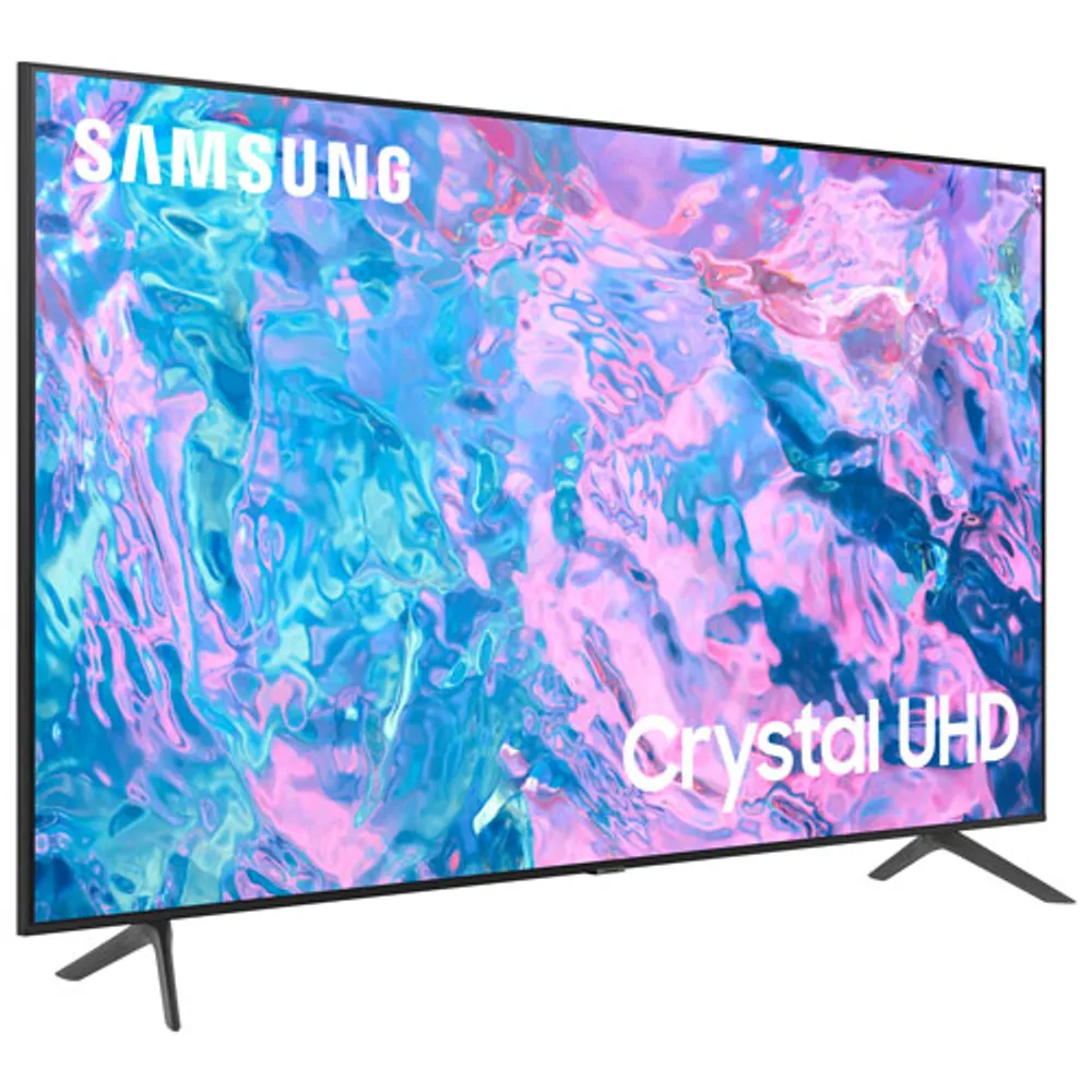 Samsung 85" 4K UHD HDR LED Tizen Smart TV (UN85CU7000FXZC) - 2023 - Titan Grey