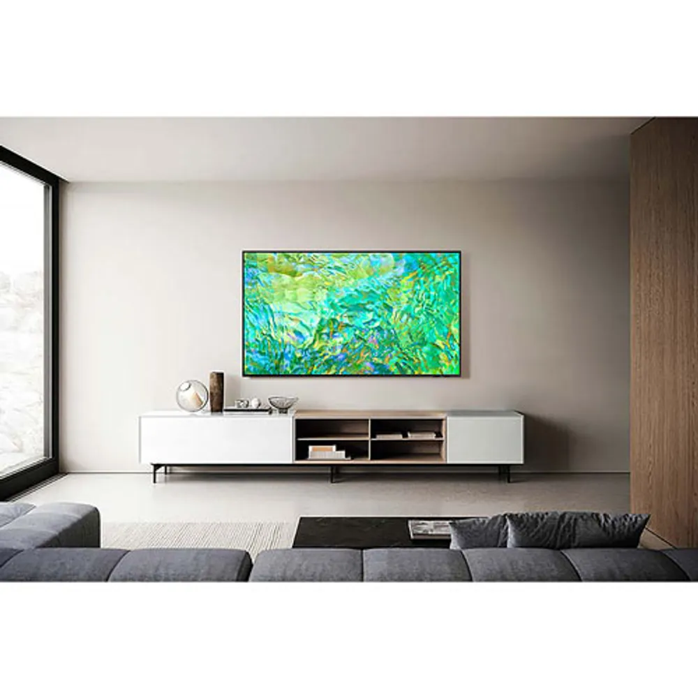 Samsung 75" 4K UHD HDR LED Tizen Smart TV (UN75CU8000FXZC) - 2023