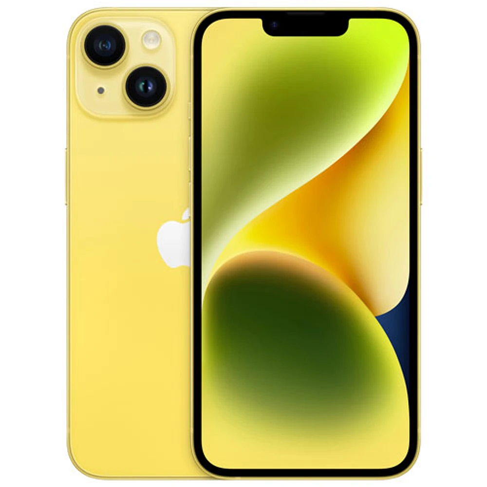 Freedom Mobile Apple iPhone 14 512GB - Yellow - Monthly Tab Payment