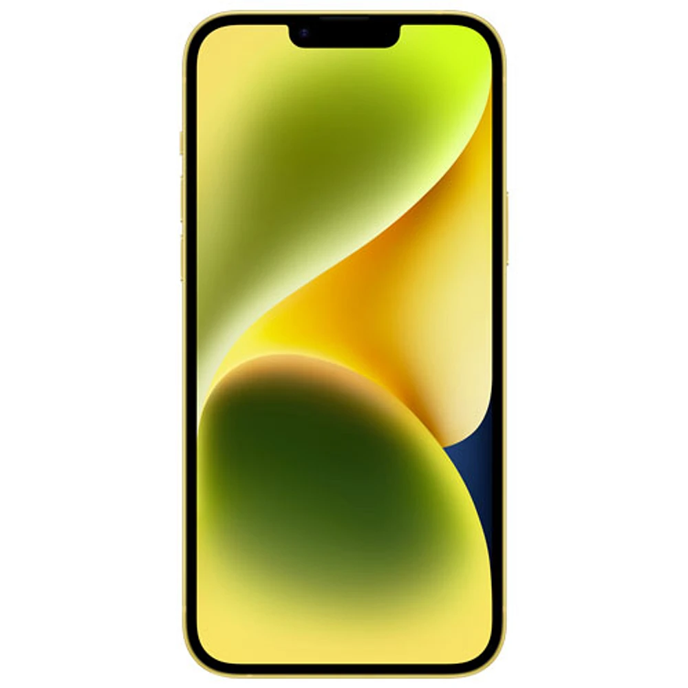 TELUS Apple iPhone 14 Plus 256GB - Yellow - Monthly Financing