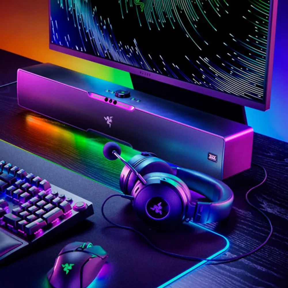 Razer Leviathan V2 Pro PC Gaming Soundbar with Subwoofer