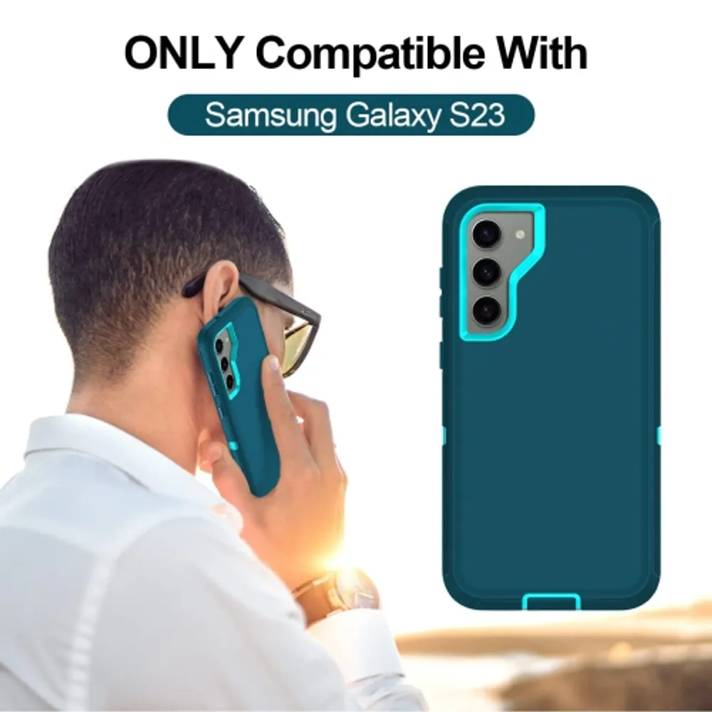 2X Supershieldz Clear Screen Protector for Samsung Galaxy S23