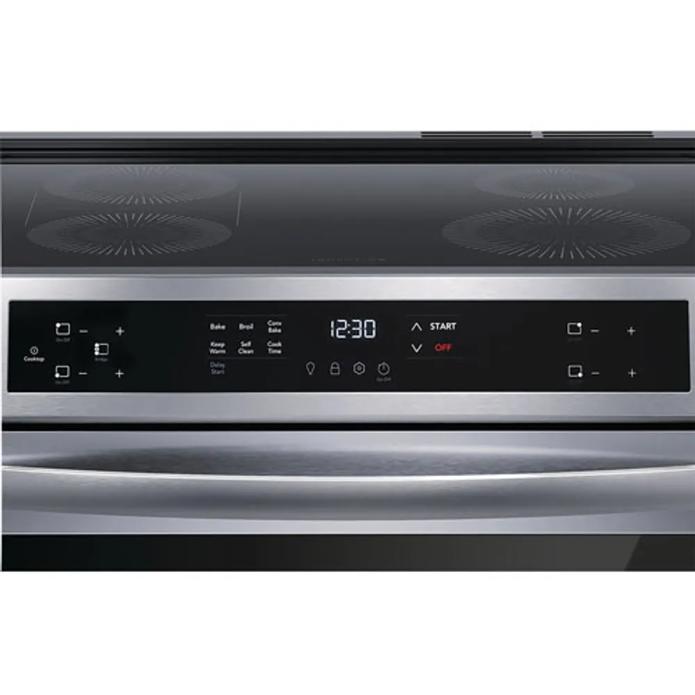 Frigidaire 30" 5.3 Cu. Ft. Fan Convection Freestanding Induction Range (FCFI308CAS) - Stainless Steel