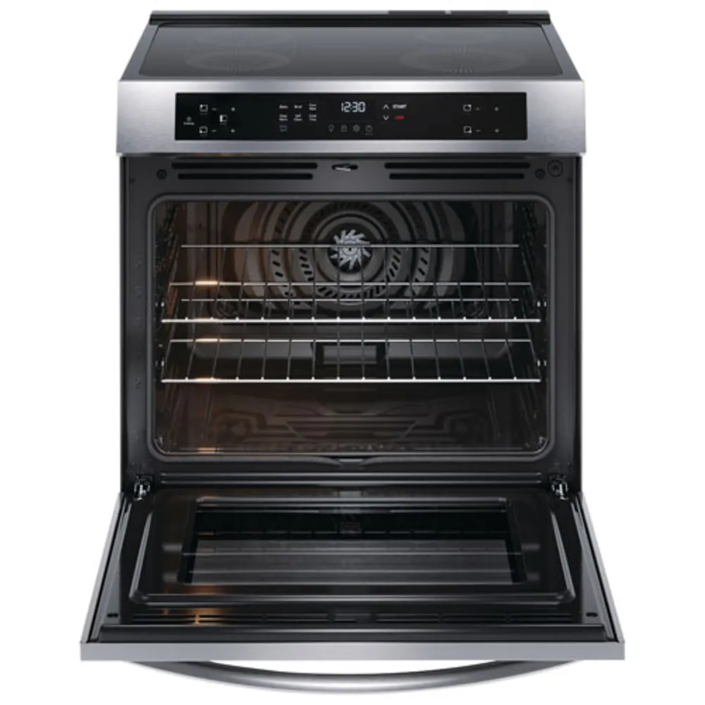 Frigidaire 30" 5.3 Cu. Ft. Fan Convection Freestanding Induction Range (FCFI308CAS) - Stainless Steel