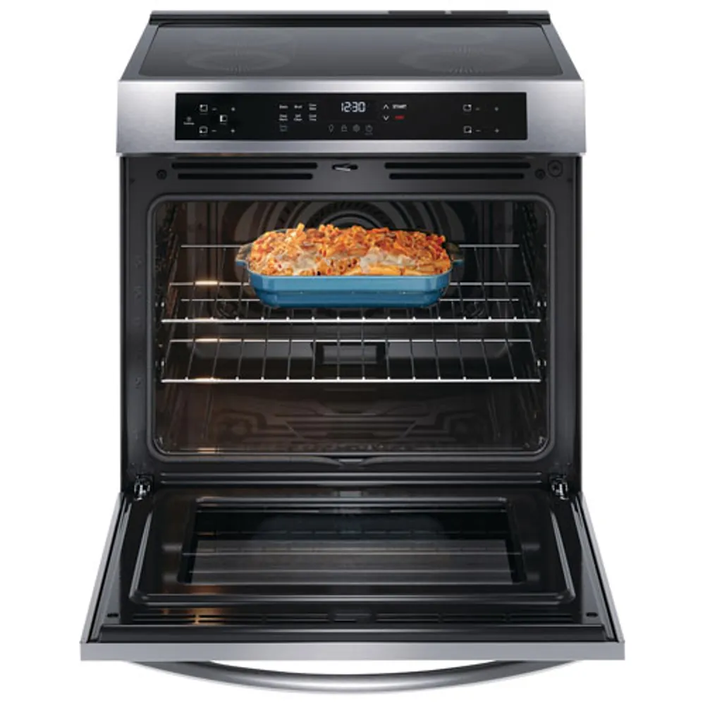 Frigidaire 30" 5.3 Cu. Ft. Fan Convection Freestanding Induction Range (FCFI308CAS) - Stainless Steel