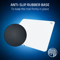 Razer Atlas Tempered Glass Gaming Mouse Mat - White