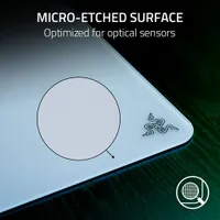 Razer Atlas Tempered Glass Gaming Mouse Mat - White