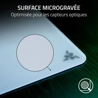 Razer Atlas Tempered Glass Gaming Mouse Mat - White