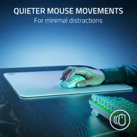 Razer Atlas Tempered Glass Gaming Mouse Mat - White