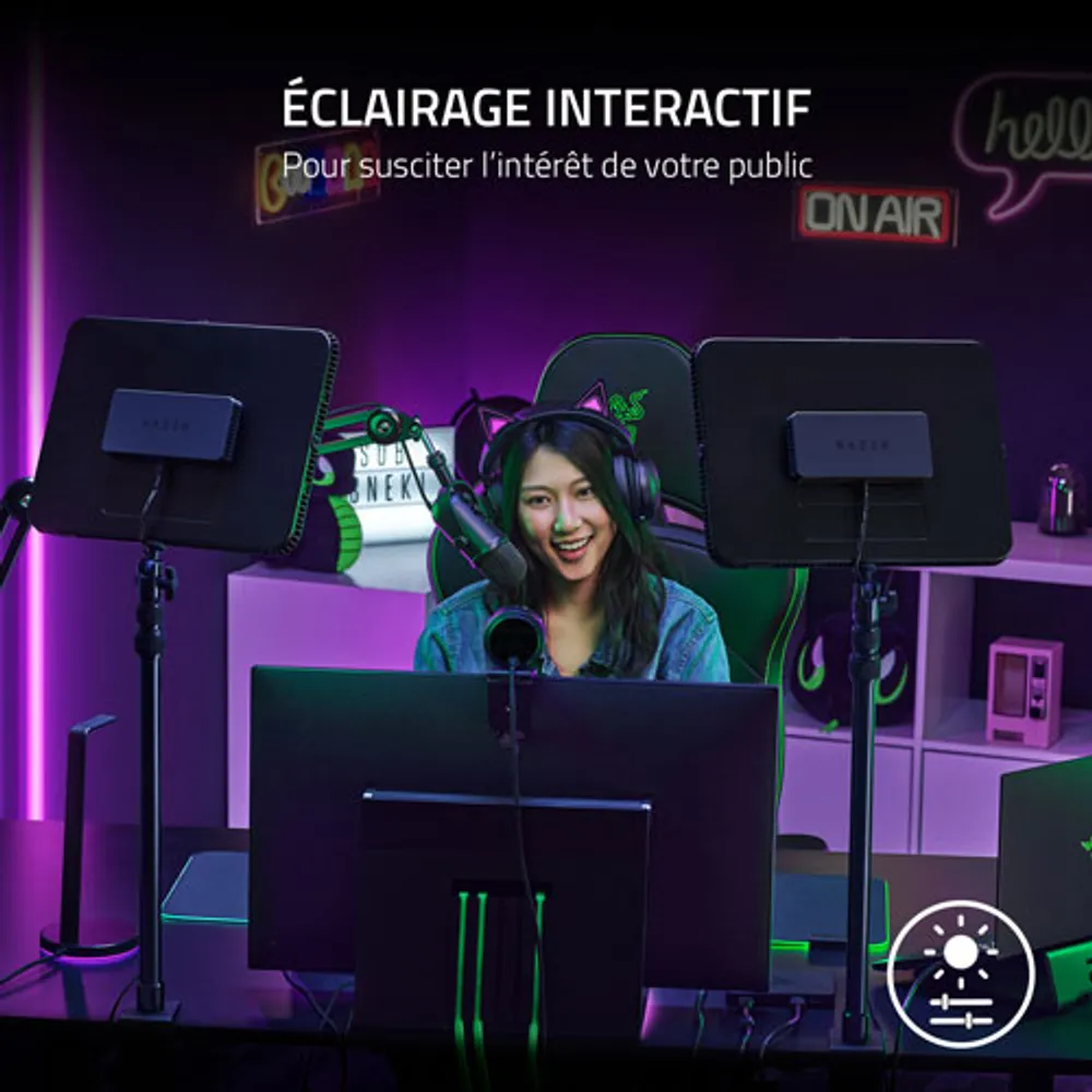 Razer Key Light Chroma All-in-One Lighting Kit for Streaming