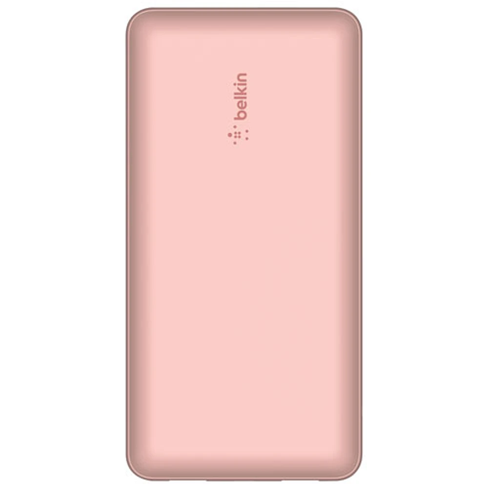 Belkin 20000 mAh Dual USB Power Bank - Rose Gold
