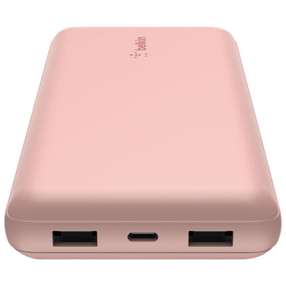Belkin 20000 mAh Dual USB Power Bank - Rose Gold