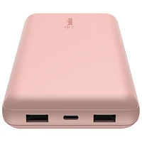 Belkin 20000 mAh Dual USB Power Bank - Rose Gold