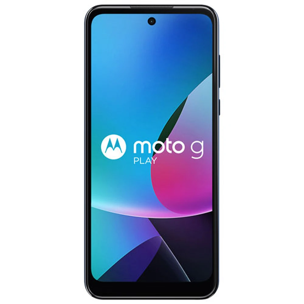 Moto G Play 32 Go de Motorola avec Chatr - Bleu - Prépayé