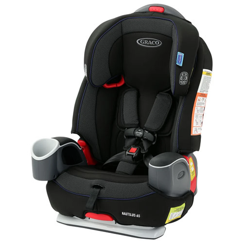 Graco Nautilus 65 3-in-1 Harnessed Booster Car Seat - Black