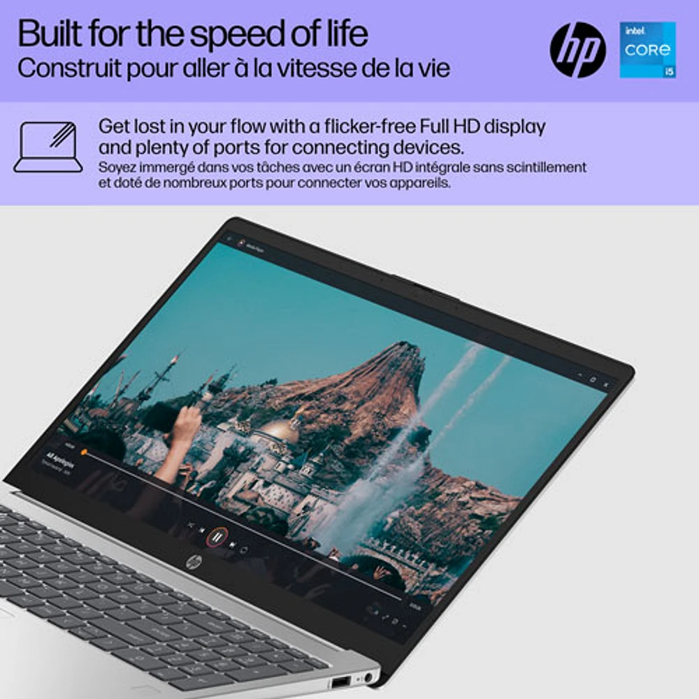 HP 15.6" Laptop - Natural Silver (Intel Core i5-1335U/1TB SSD/16GB RAM/Windows 11 Home)