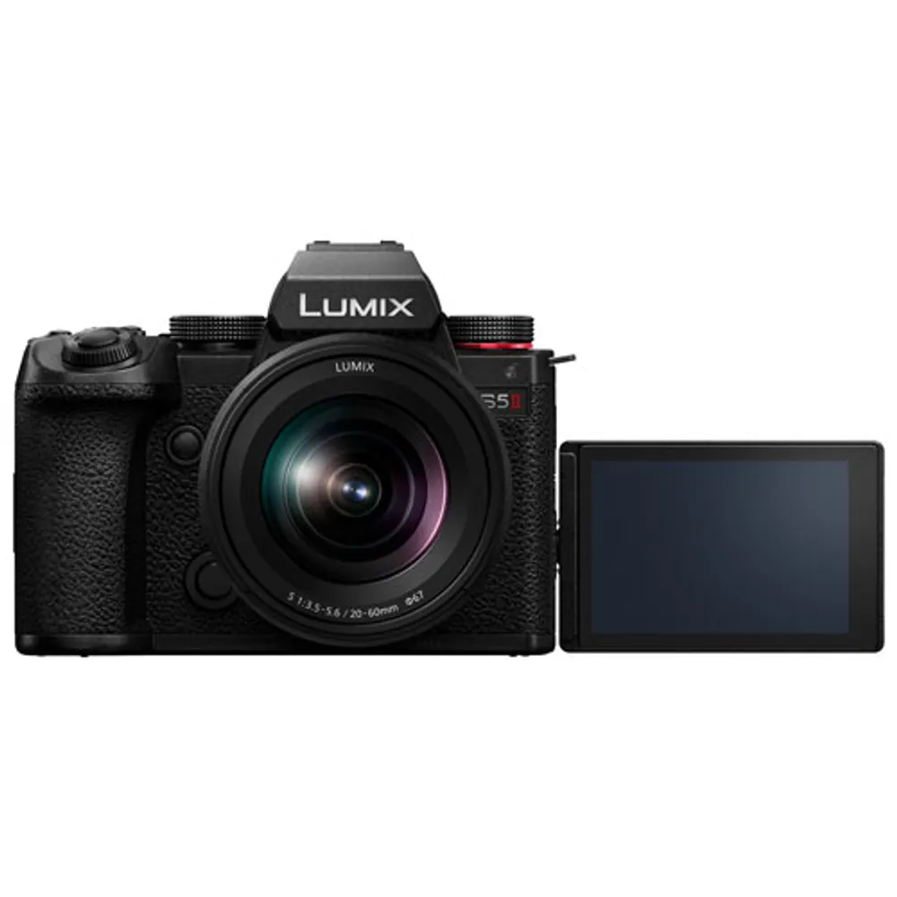 Appareil photo sans miroir plein cadre LUMIX DCS5M2K de Panasonic avec objectif 20-60 mm