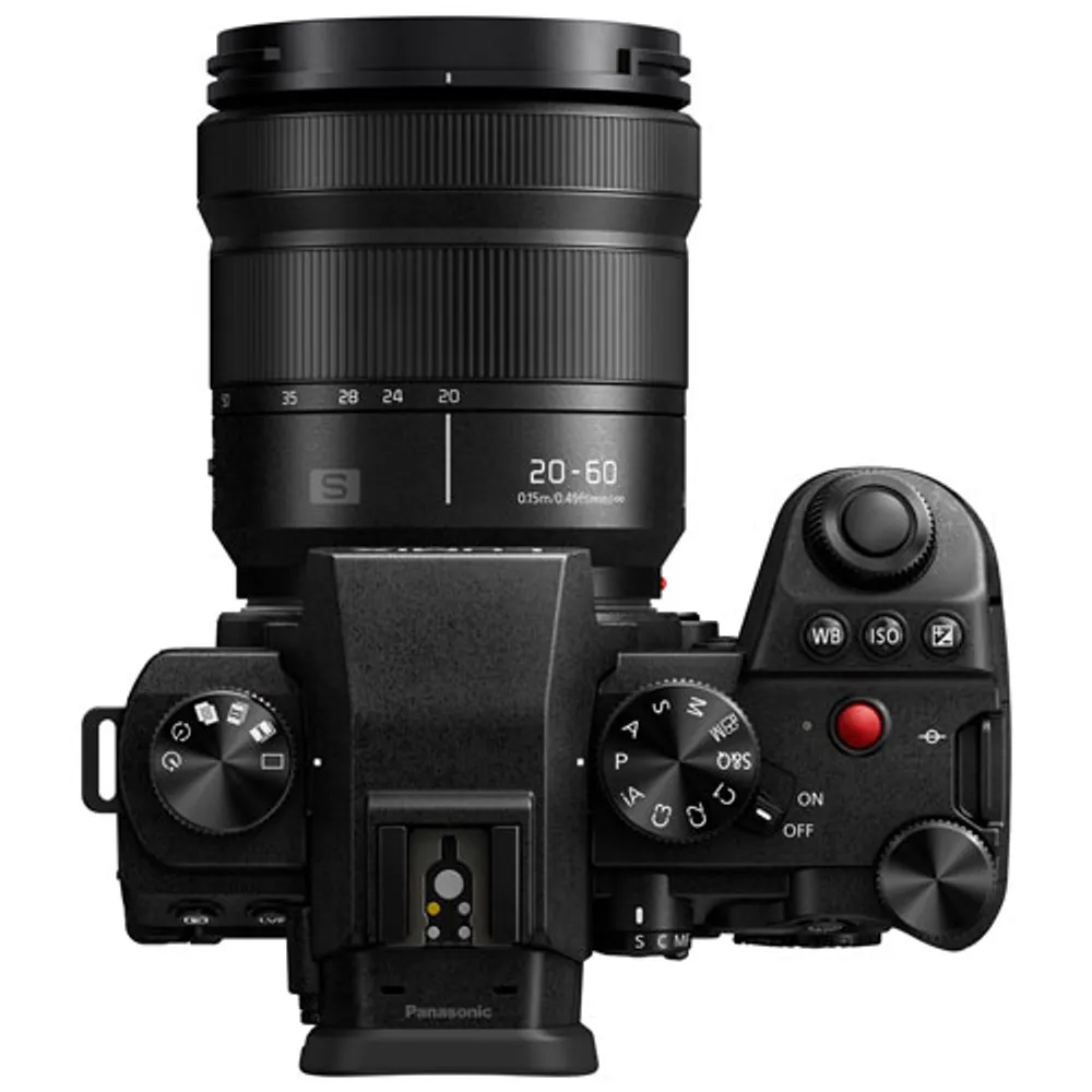 Appareil photo sans miroir plein cadre LUMIX DCS5M2K de Panasonic avec objectif 20-60 mm