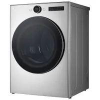 LG 7.4 Cu. Ft. Gas Steam Dryer (DLGX5501V) - Graphite Steel