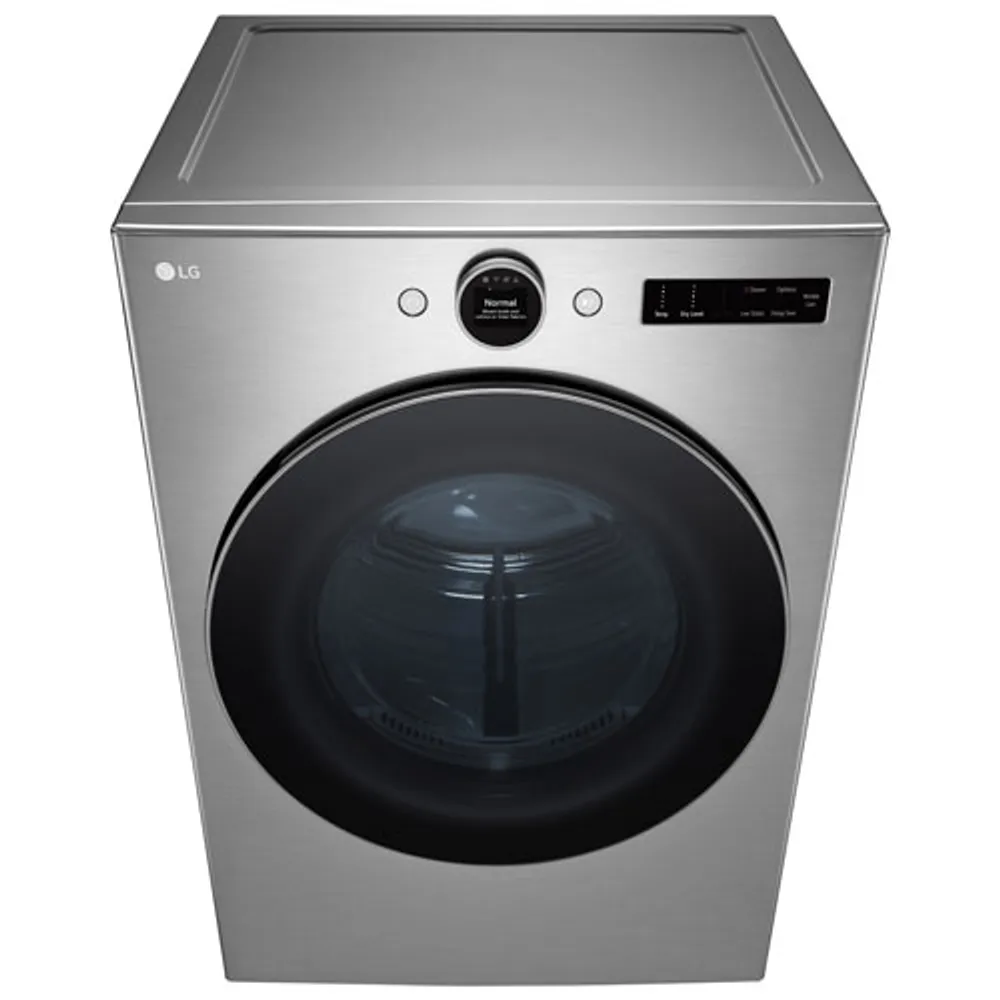 LG 7.4 Cu. Ft. Gas Steam Dryer (DLGX5501V) - Graphite Steel