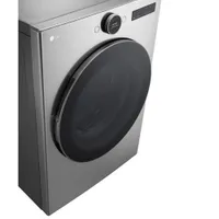 LG 7.4 Cu. Ft. Gas Steam Dryer (DLGX5501V) - Graphite Steel