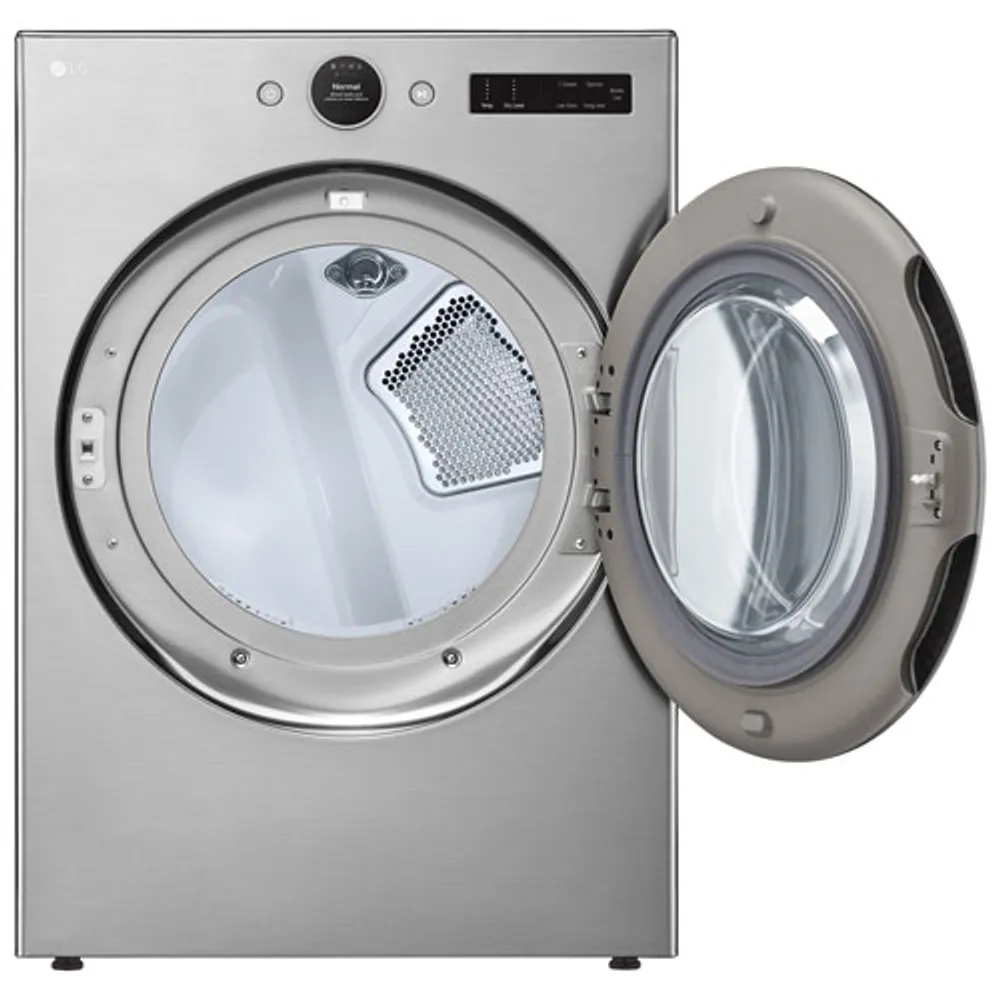 LG 7.4 Cu. Ft. Gas Steam Dryer (DLGX5501V) - Graphite Steel