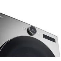 LG 7.4 Cu. Ft. Gas Steam Dryer (DLGX5501V) - Graphite Steel