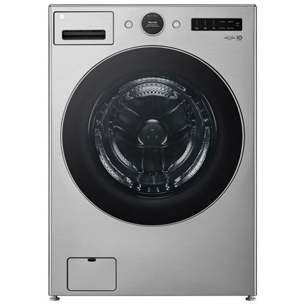 LG 5.2 Cu. Ft. High Efficiency Front Load Steam Washer (WM5500HVA) - Graphite Steel