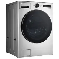 LG 5.2 Cu. Ft. High Efficiency Front Load Steam Washer (WM5500HVA) - Graphite Steel