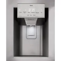 Réfrigérateur à deux portes 27,7 pi³ 36 po à distributeur eau et glaçons de LG (LRFS28XBS) - Inox