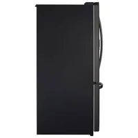 LG 36" 27.7 Cu. Ft. French Door Refrigerator w/ Water & Ice Dispenser (LRFS28XBD) - Black Stainless Steel