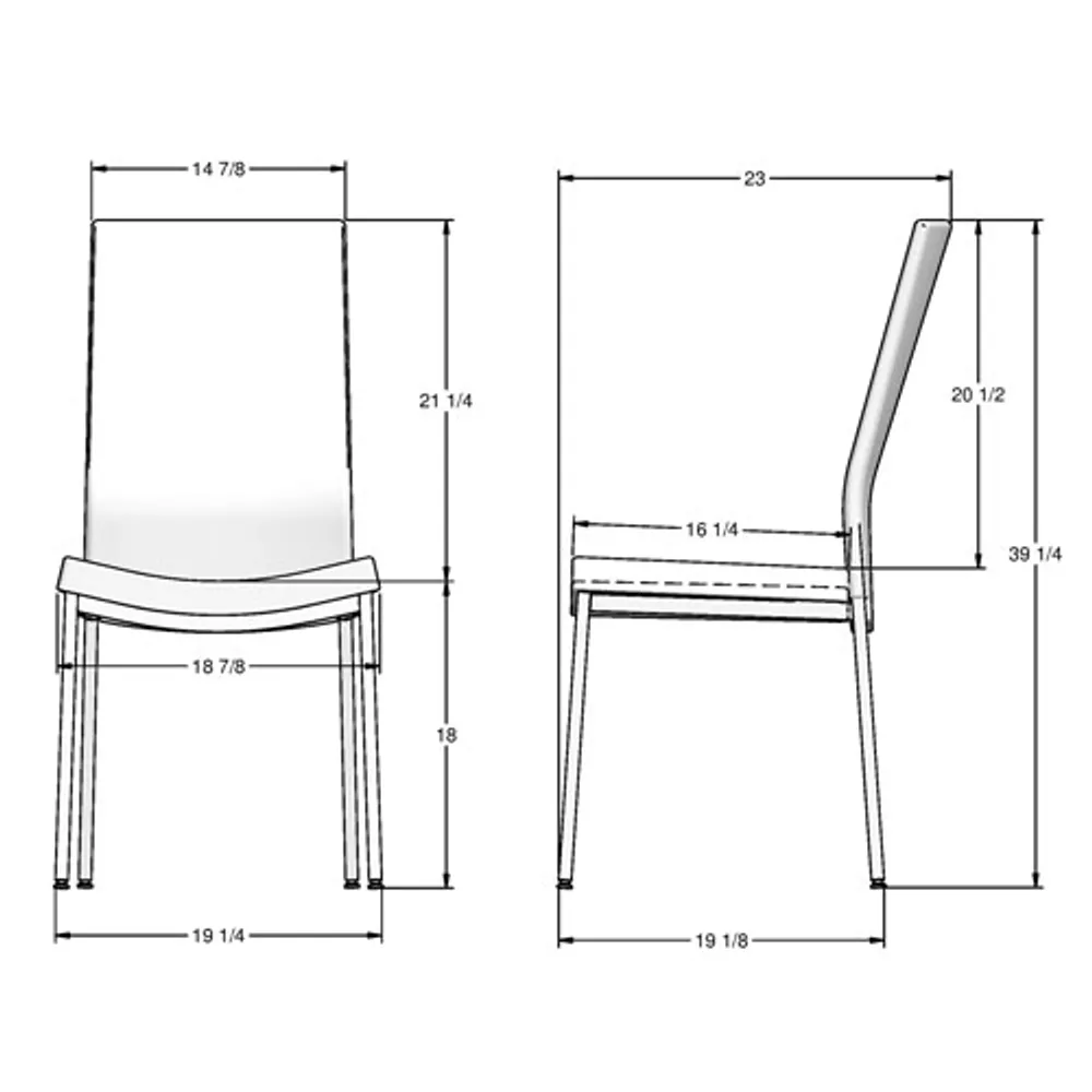 Torres Contemporary Polyester Dining Chair