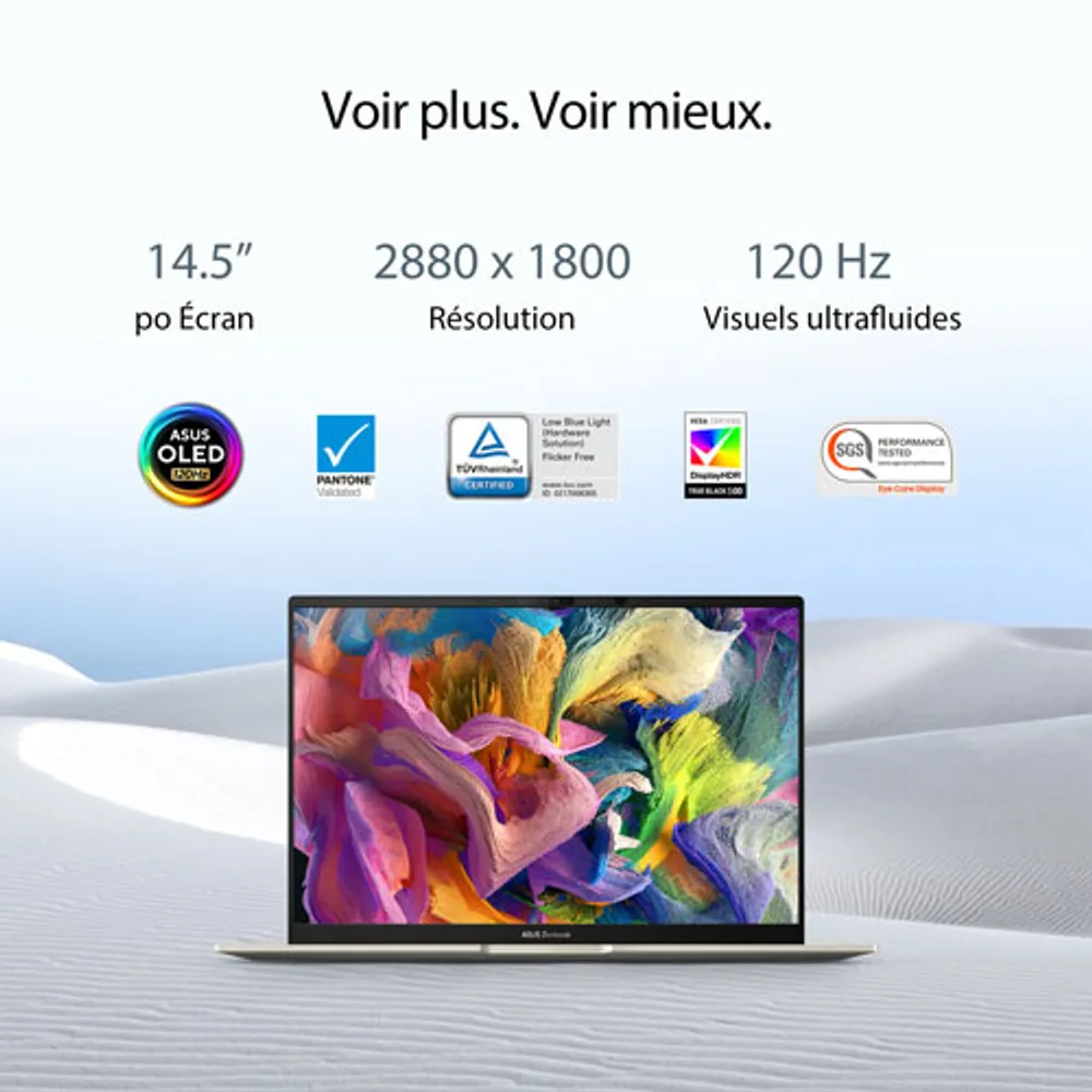 ASUS Zenbook OLED 14.5" Touchscreen Laptop (Intel Evo i9-13900H/1TB SSD/32GB RAM/GeForce RTX 3050)