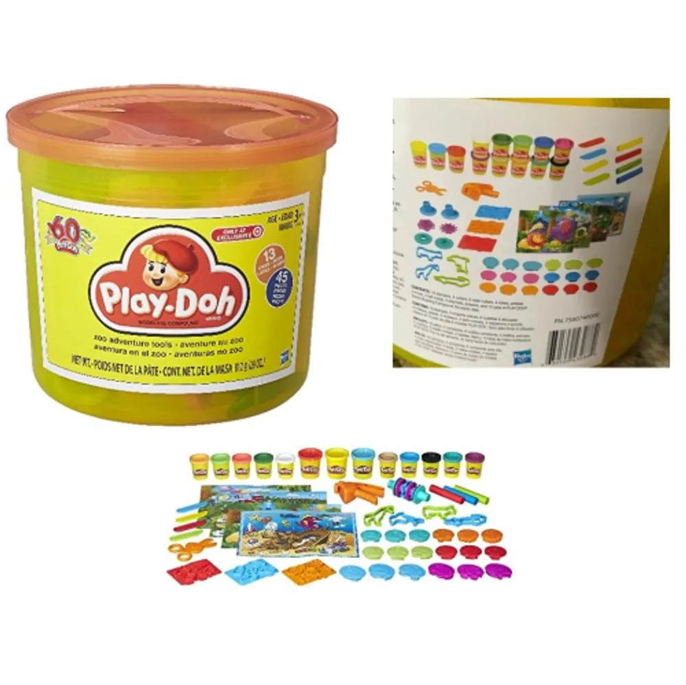 Play Doh Zoo Adventure Tools and Play Doh