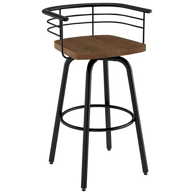 Tabouret de bar transitionnel à hauteur de comptoir Brisk