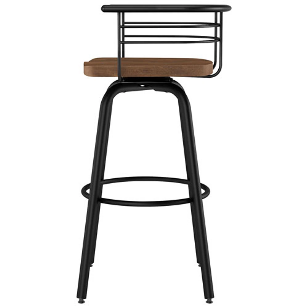 Brisk Transitional Counter Height Barstool