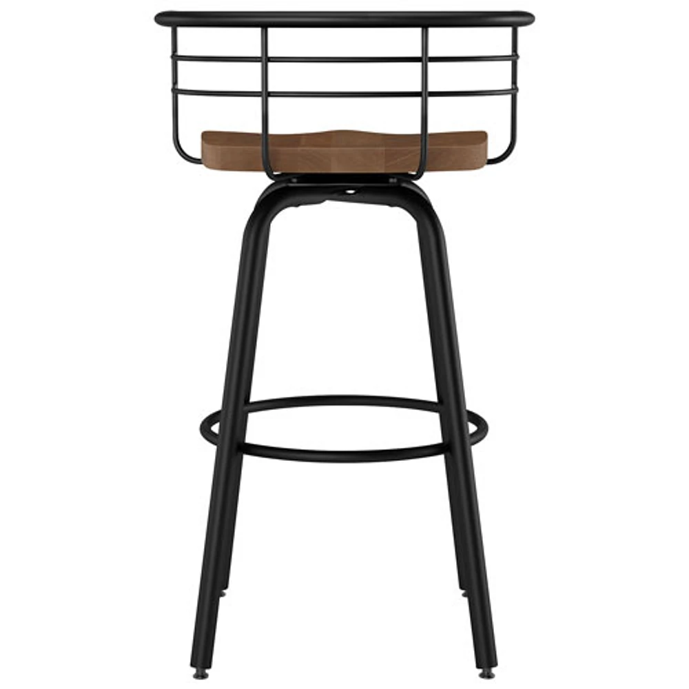 Brisk Transitional Counter Height Barstool