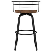 Brisk Transitional Counter Height Barstool