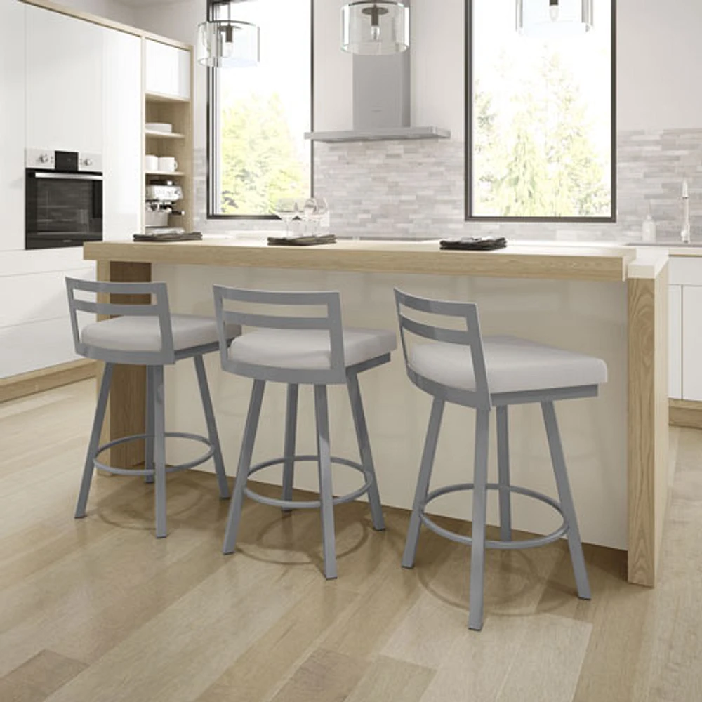 Derek Contemporary Counter Height Barstool