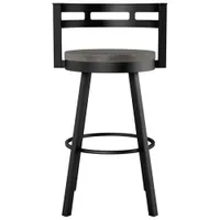 Tabouret de bar transitionnel à hauteur de bar Vector