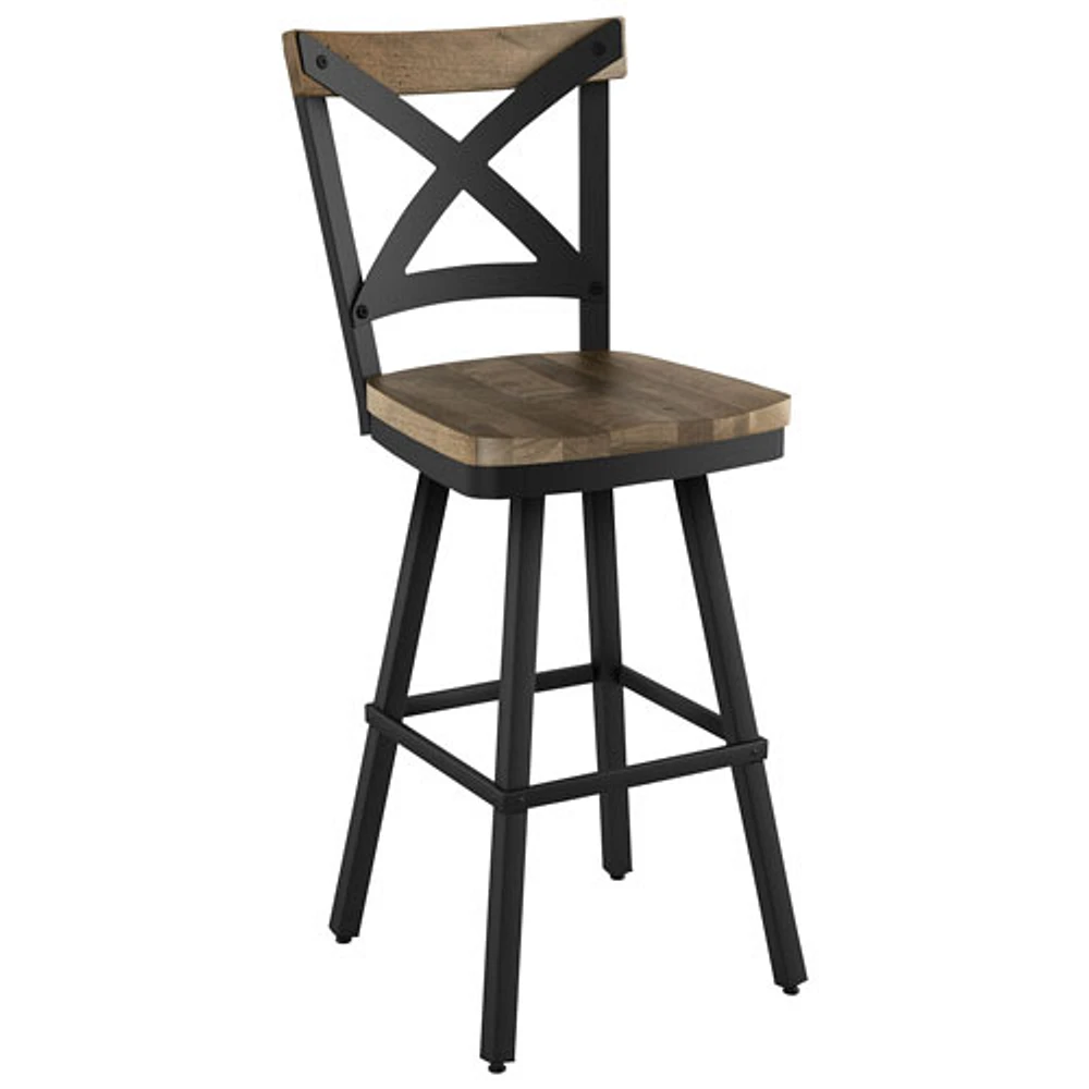 Tabouret de bar transitionnel à hauteur de comptoir Jasper