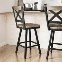 Jasper Transitional Counter Height Barstool