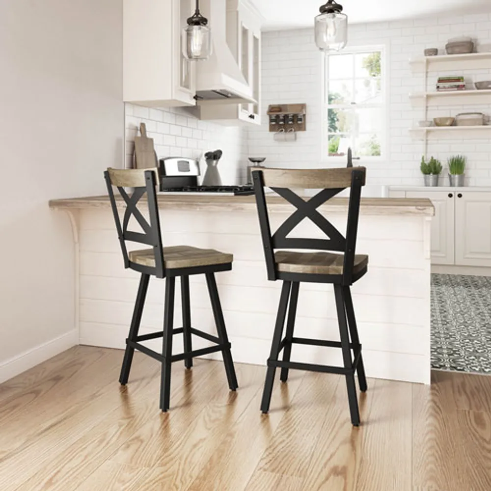 Jasper Transitional Counter Height Barstool