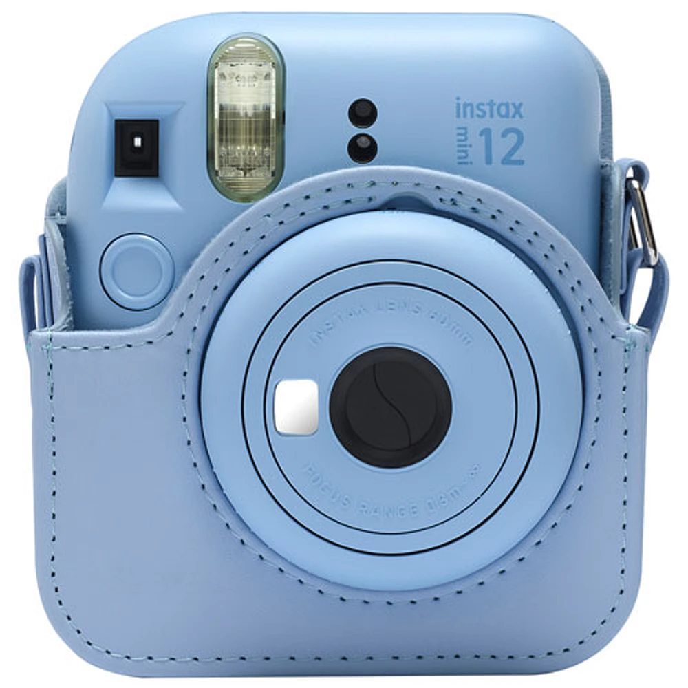 Étui pour Instax Mini 12 de Fujifilm - Bleu pastel