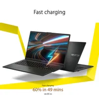 ASUS Vivobook Go 15.6" OLED Laptop - Mixed Black (AMD Ryzen 5 7520U/512GB SSD/8GB RAM/Windows 11)