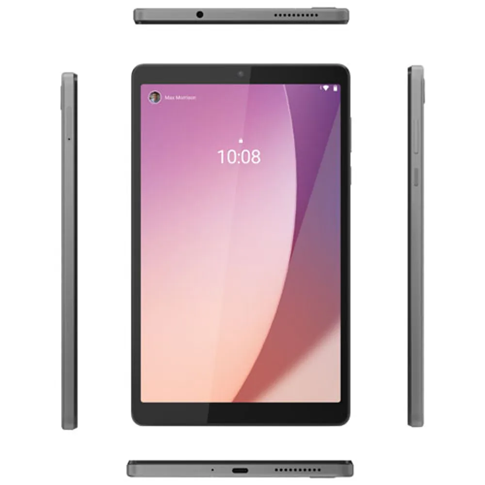 Tablette 8 po 32 Go Android 12 Tab M8 (4e génération) de Lenovo/MediaTek Helio A22 quadruple coeur - Gris arctique - Exclusivité BBY