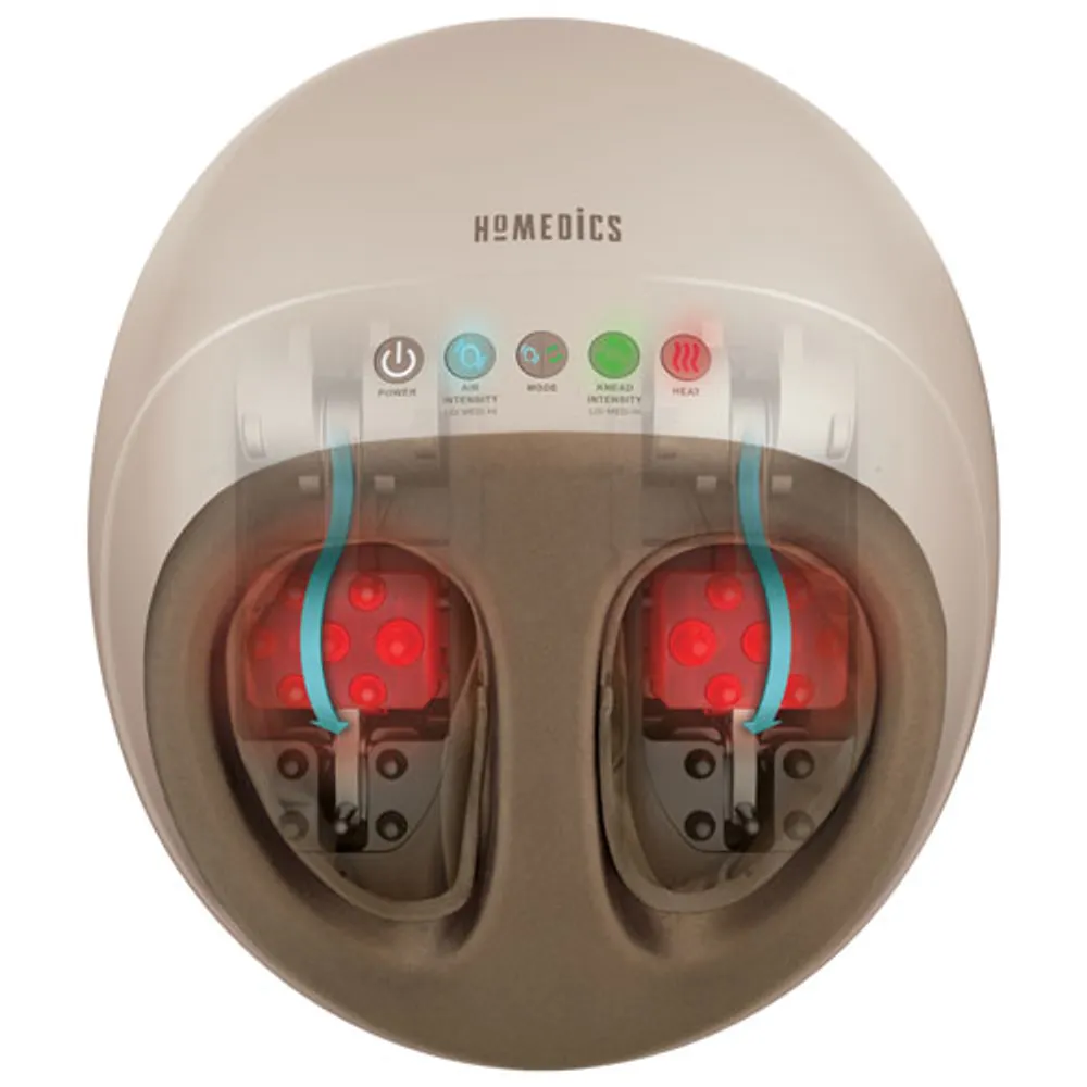 Appareil de massage shiatsu en profondeur pour les pieds de Homedics (FMS-350H-CA)