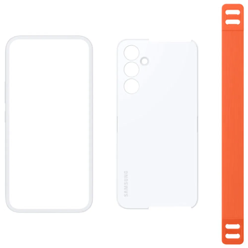 Samsung Fitted Hard Shell Case for Galaxy A54 - White